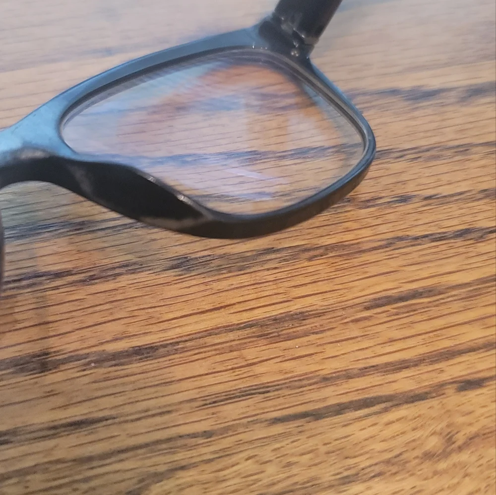 Chanel Iconic CC Signature Black Silver Pewter Optical Small Glasses Frame